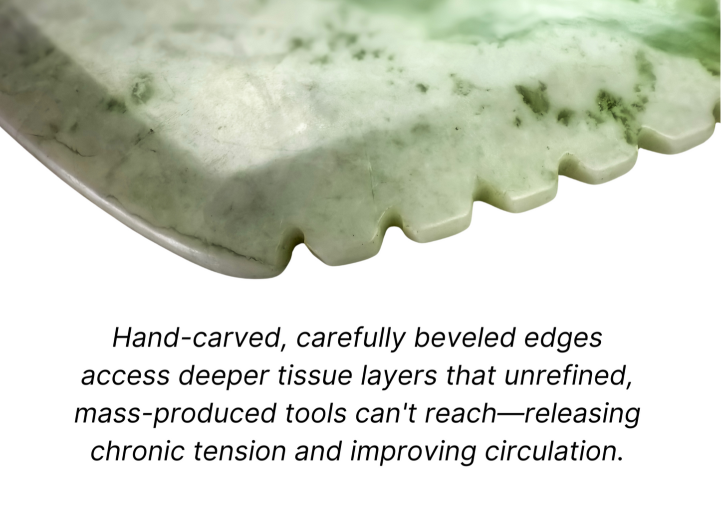 True Edge™ Gua Sha – Precision Tool for Facial Wellness & Tension Release